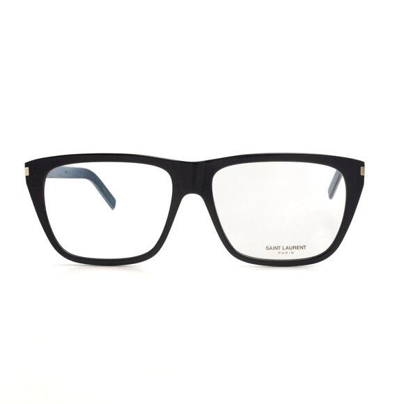 NWT SAINT LAURENT EYEGLASSES BLACK UNISEX EYEWEAR - Picture 2 of 3